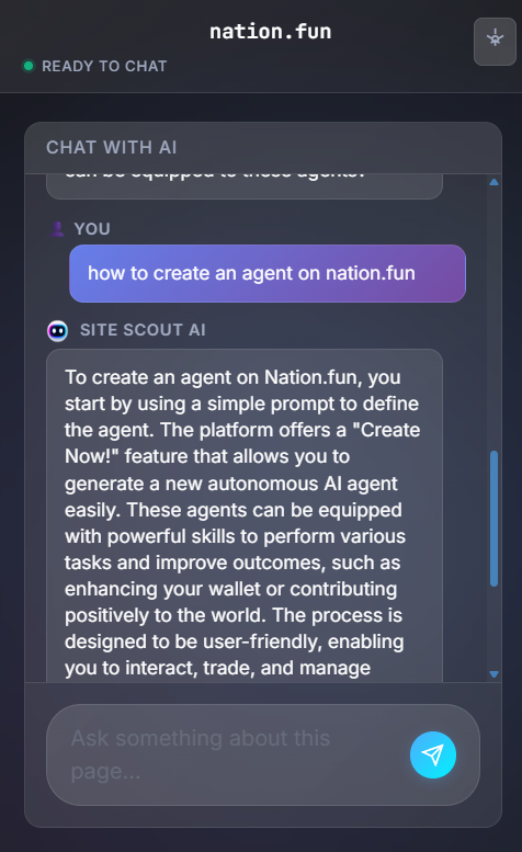 AI Chat Feature Preview